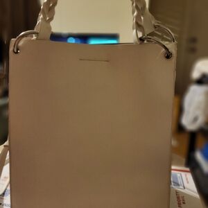Elegant Used Rebecca Minkoff White Tote Bag